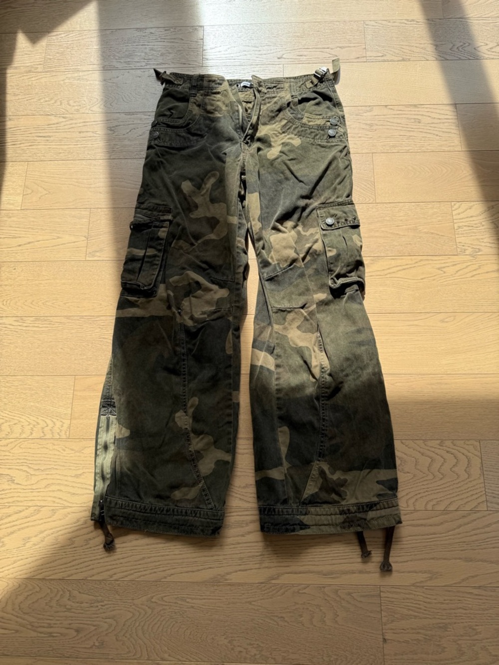 Jaded London Camo Cargo Pants